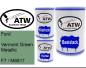Preview: Ford, Vermont Green Metallic, F7 / M6817: 500ml Lackdose + 500ml Klarlack + 250ml Härter - Set, von ATW Autoteile West.